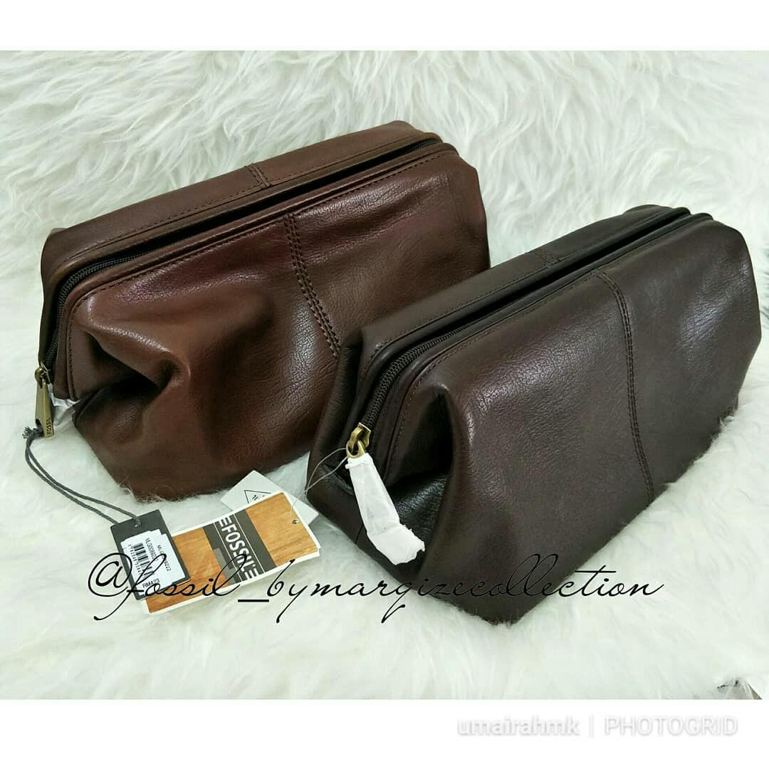 Fossil shave bag online