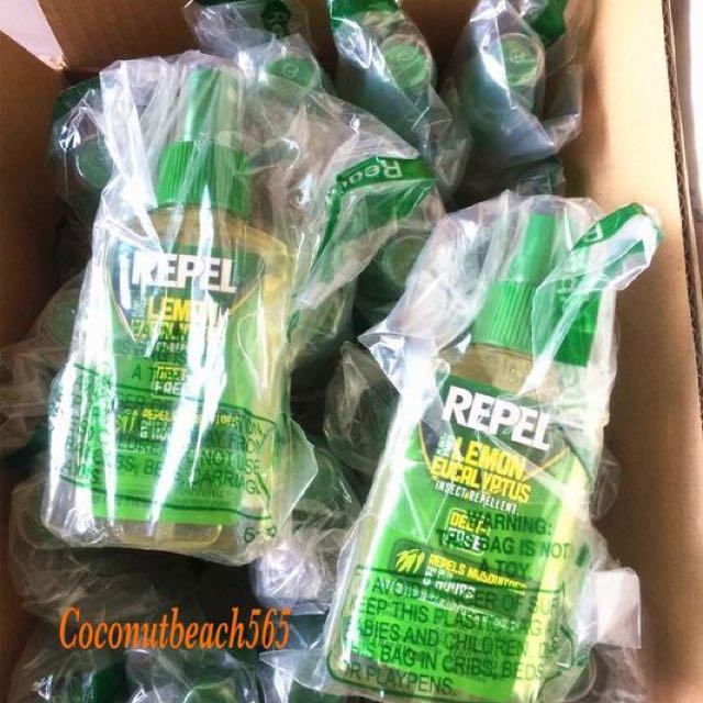 美國 REPEL Lemon Eucalyptus Insect Repellent 118 ML純天然不含DEET 檸檬桉葉油植物蚊怕水驅蚊