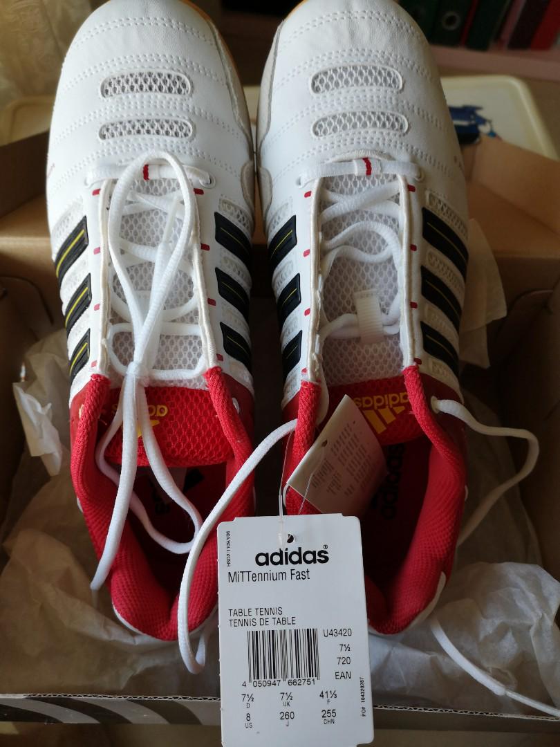 Oh Reverse Proportional Adidas Shoes Table Tennis, Women's Fashion, Footwear, Sneakers on Carousell
