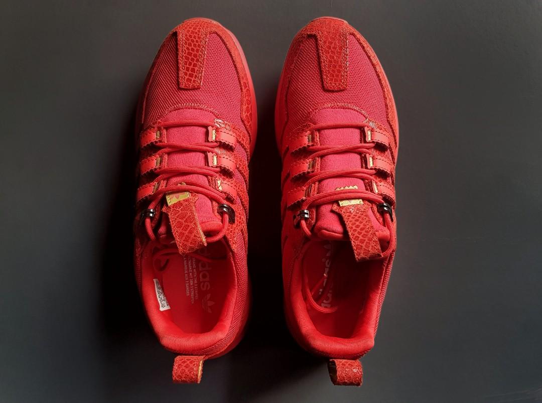 Adidas sl loop red reptile hot sale
