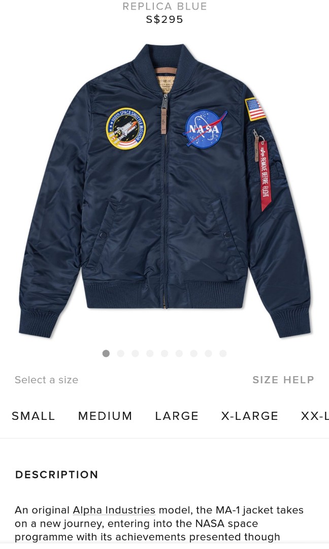 nasa bomber jacket pacsun