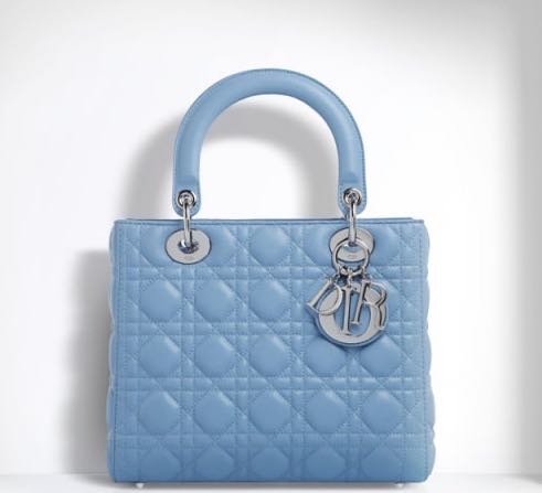 Shop Baby Blue Lady Dior Bag | Up To 52% Off