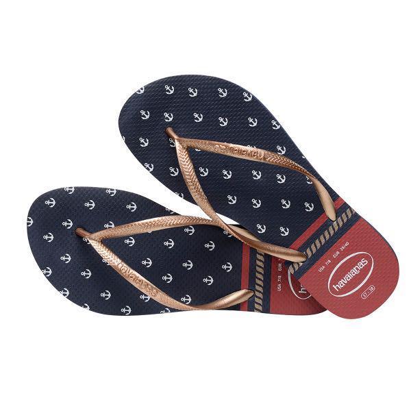 slim nautical havaianas