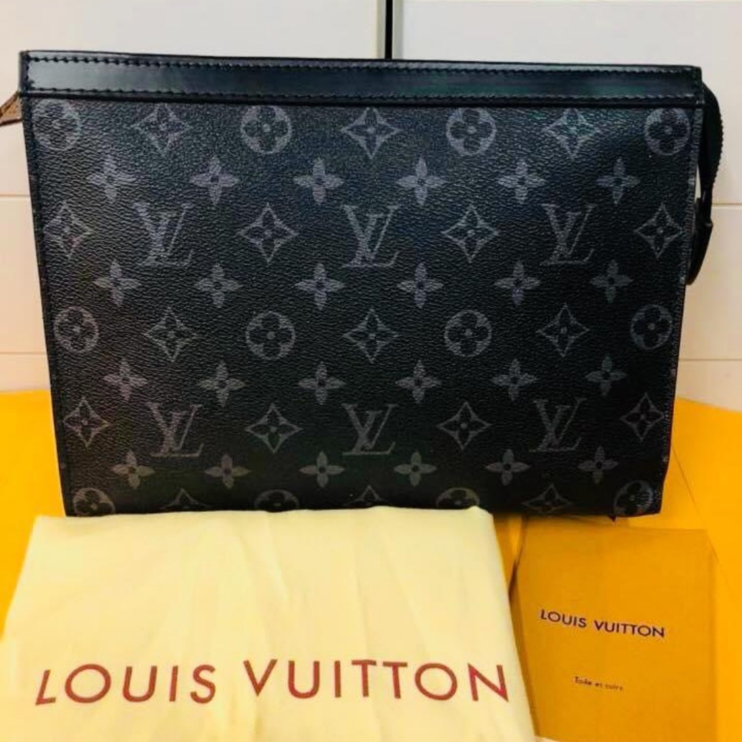 lv monogram clutch