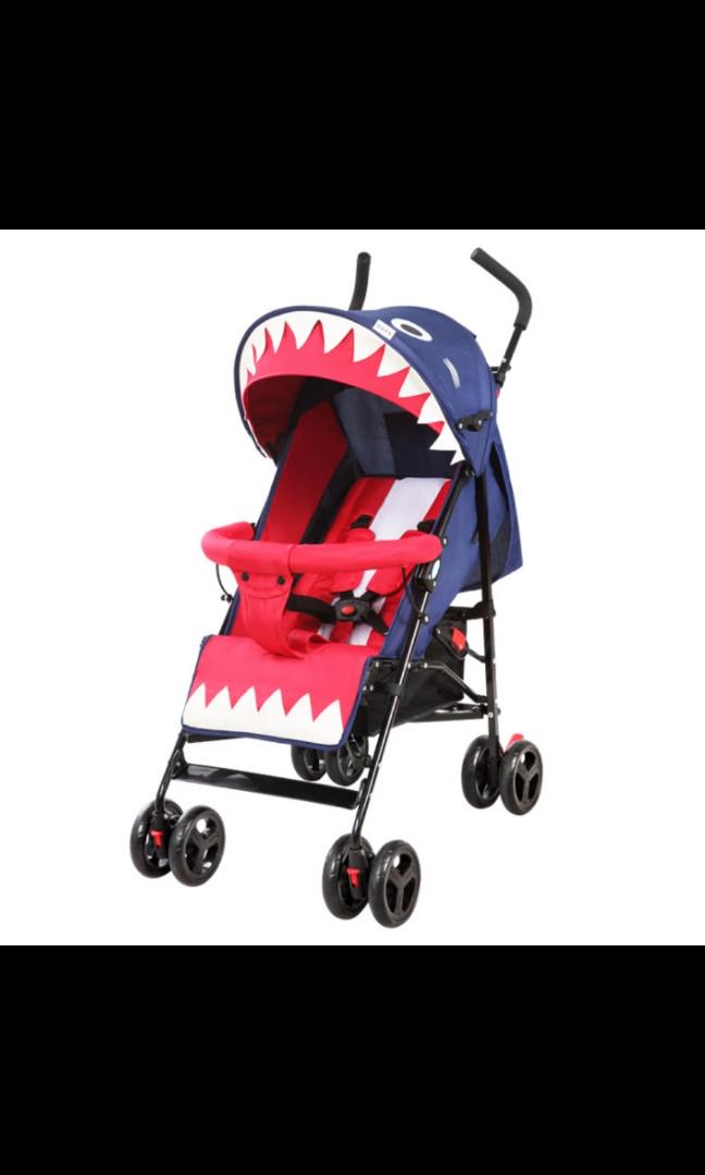 baby shark stroller