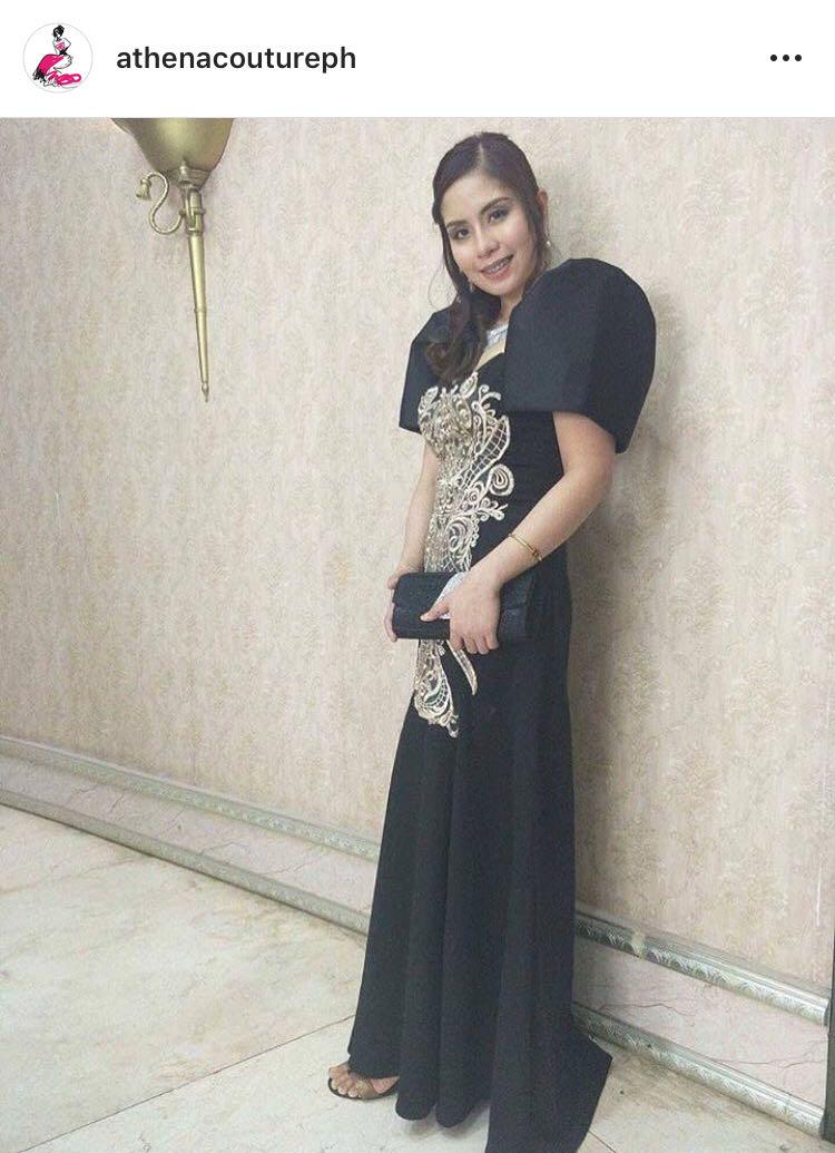 black filipiniana