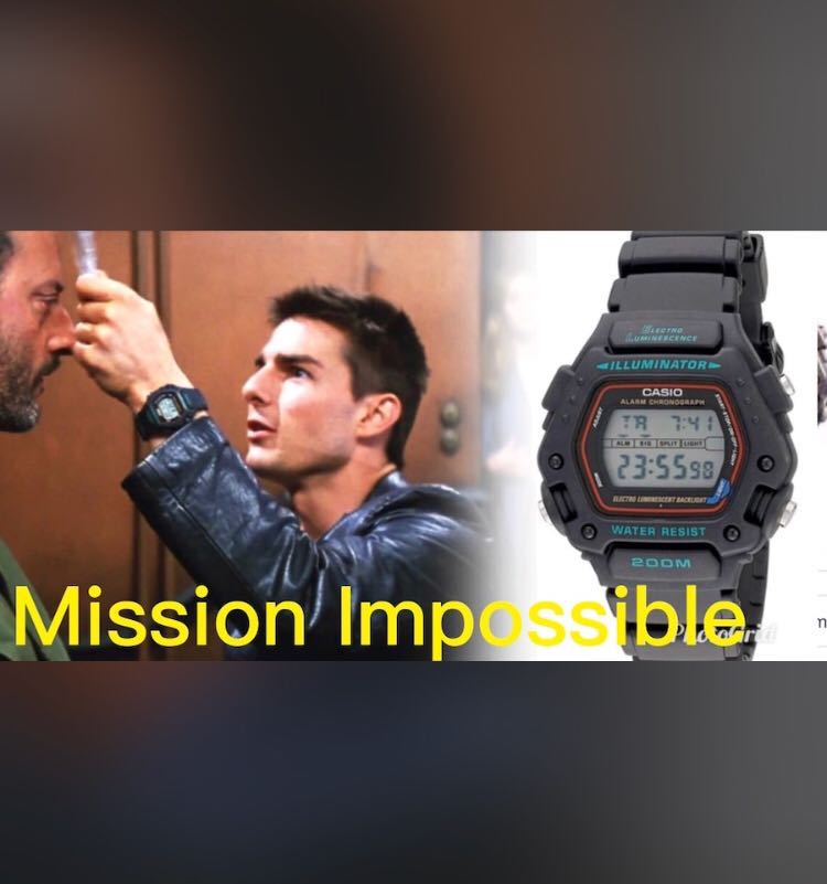 Casio Mission Impossible 1996 watch Mobile Phones Gadgets