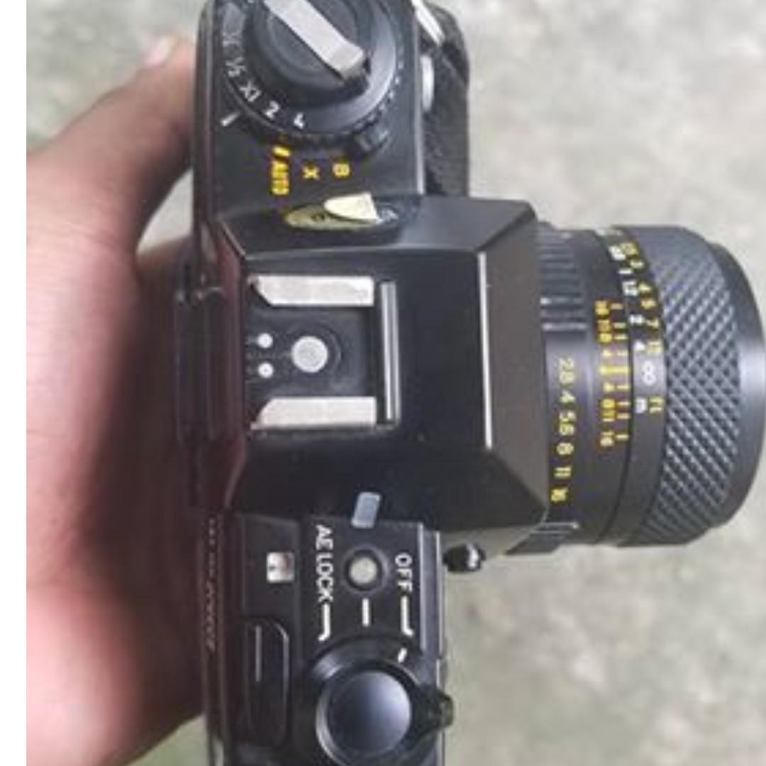 Contax 137 Md Quartz With Free Yashica 28 2 8 Photography Lens Kits On Carousell