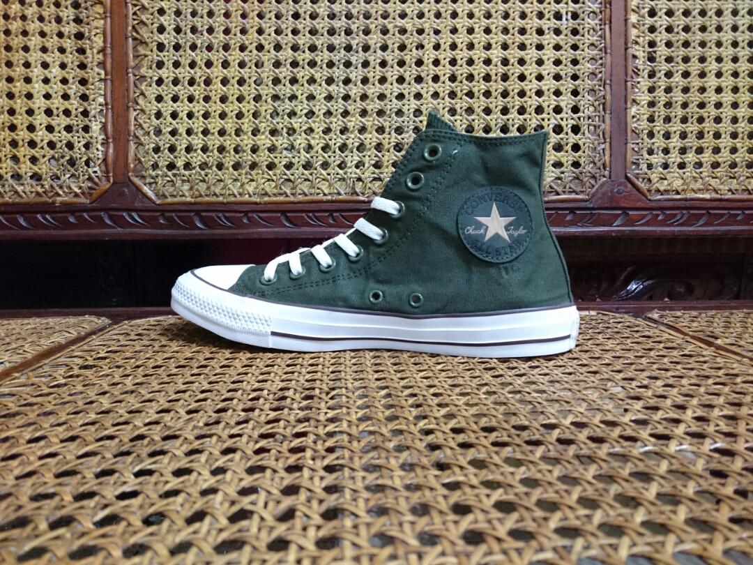 converse green army