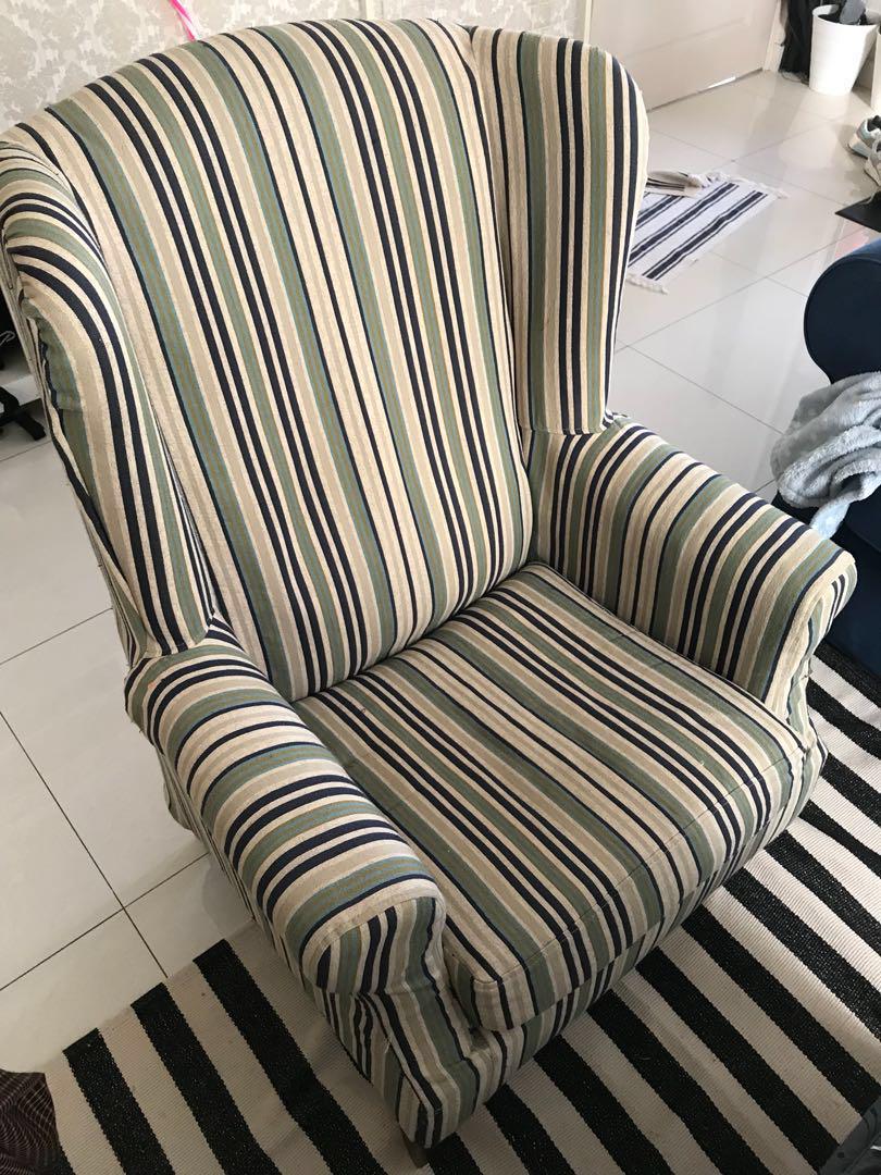 FELLA DESIGN Wing Chair (have two unit), Furniture & Home Living