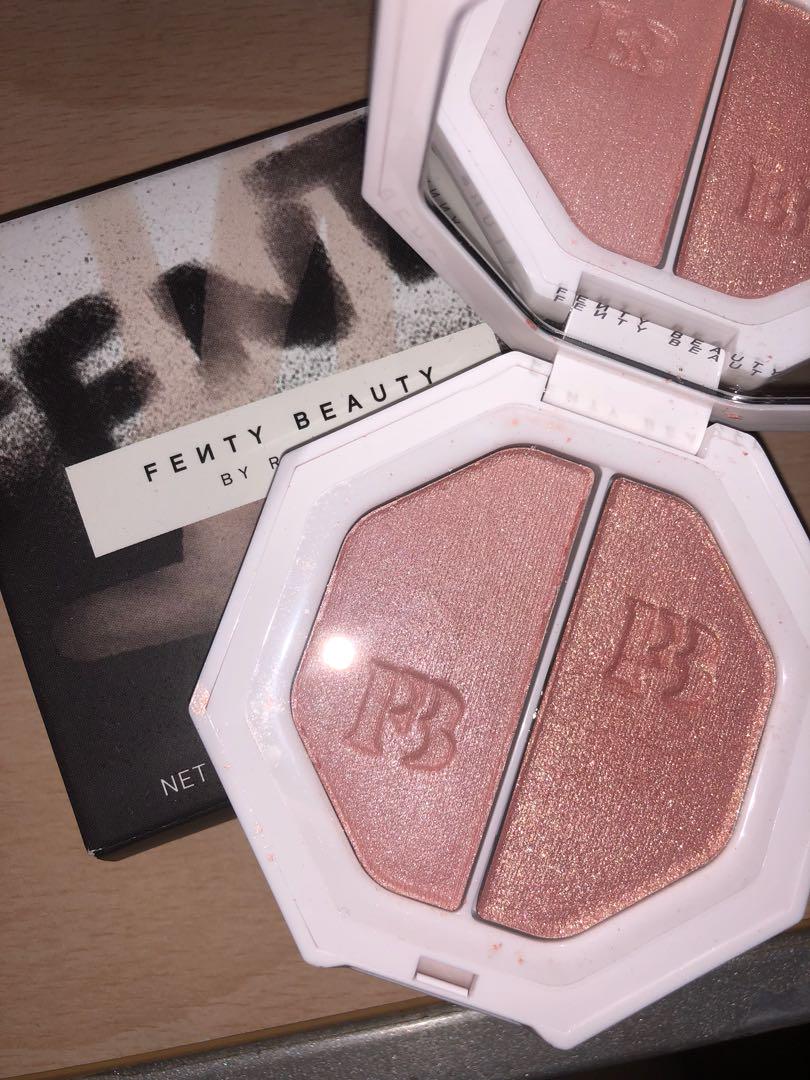 Fenty Beauty Killawatt Highlighter Duo In Girl Next Door Chic Phreak Beauty Personal Care Face Makeup On Carousell
