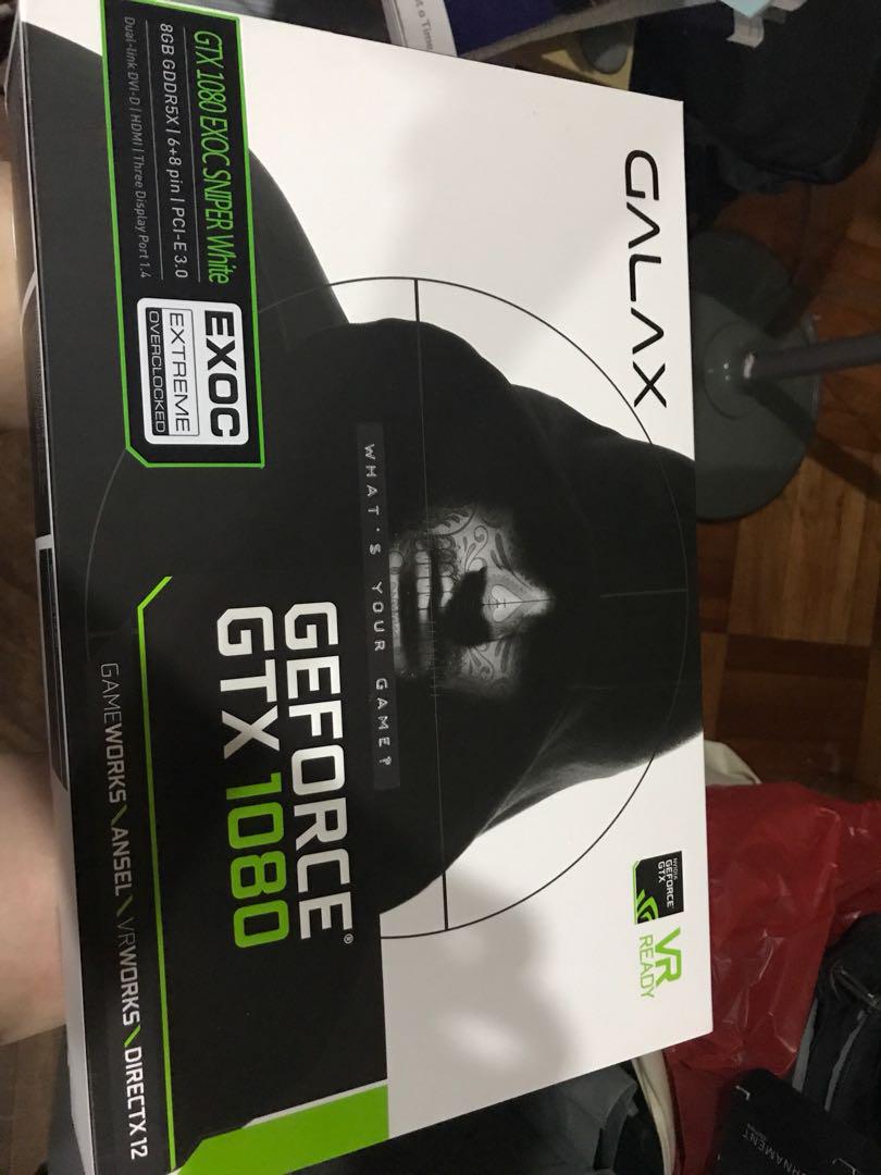 Galax gtx 1080 EXOC SNIPER White