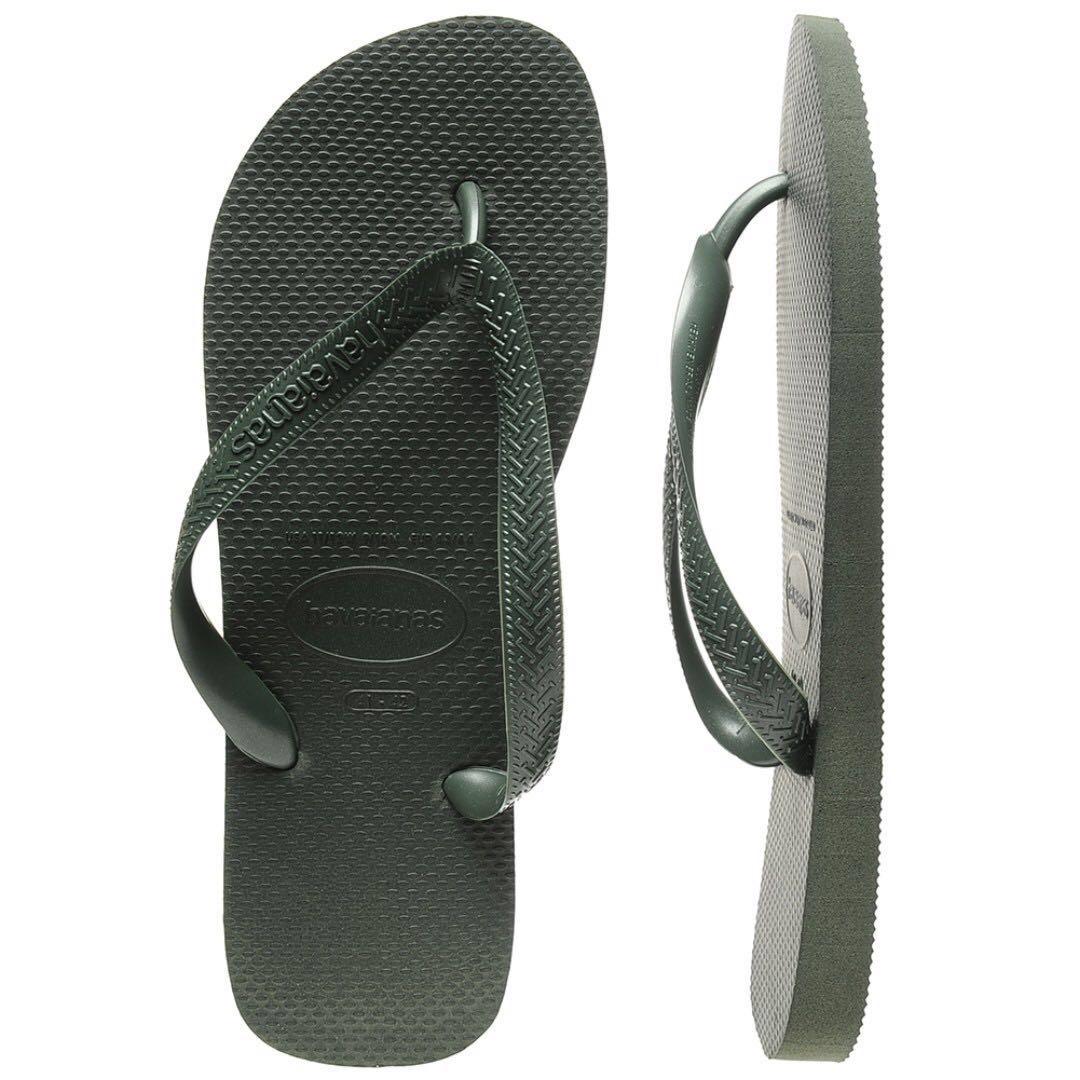 havaianas green olive