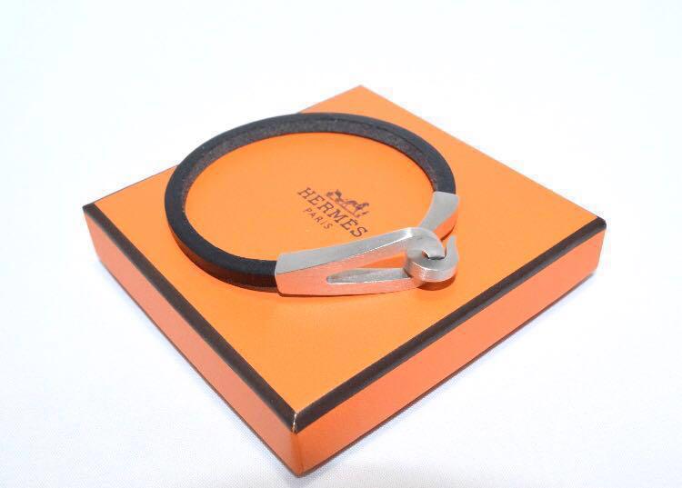 Hermes Jumbo Jet Bracelet in Black Carousell