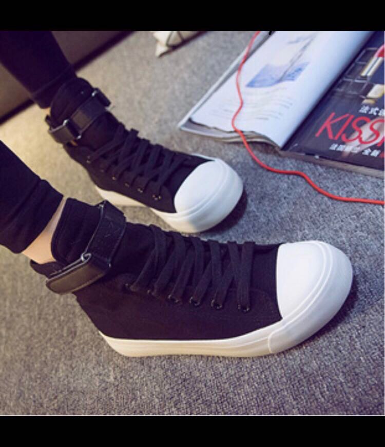 high cut shoes for female
