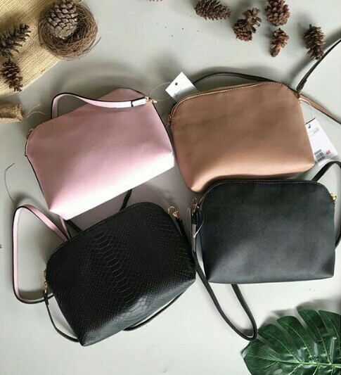 H&m zipper sling bag Clearance