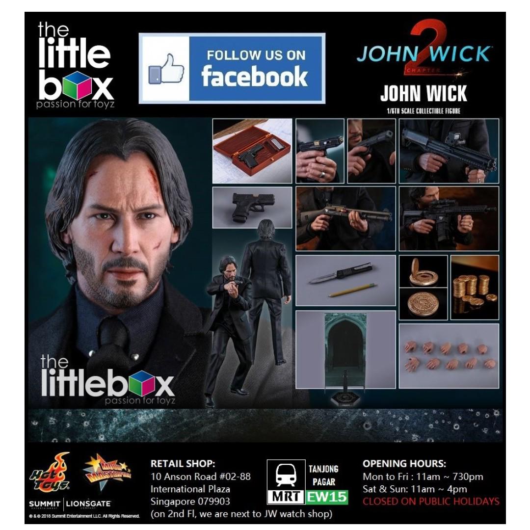 Hot Toys John Wick Chapter 2 Mms504 John Wick 1 6 Scale Collectible Figure Hobbies Toys Toys Games On Carousell