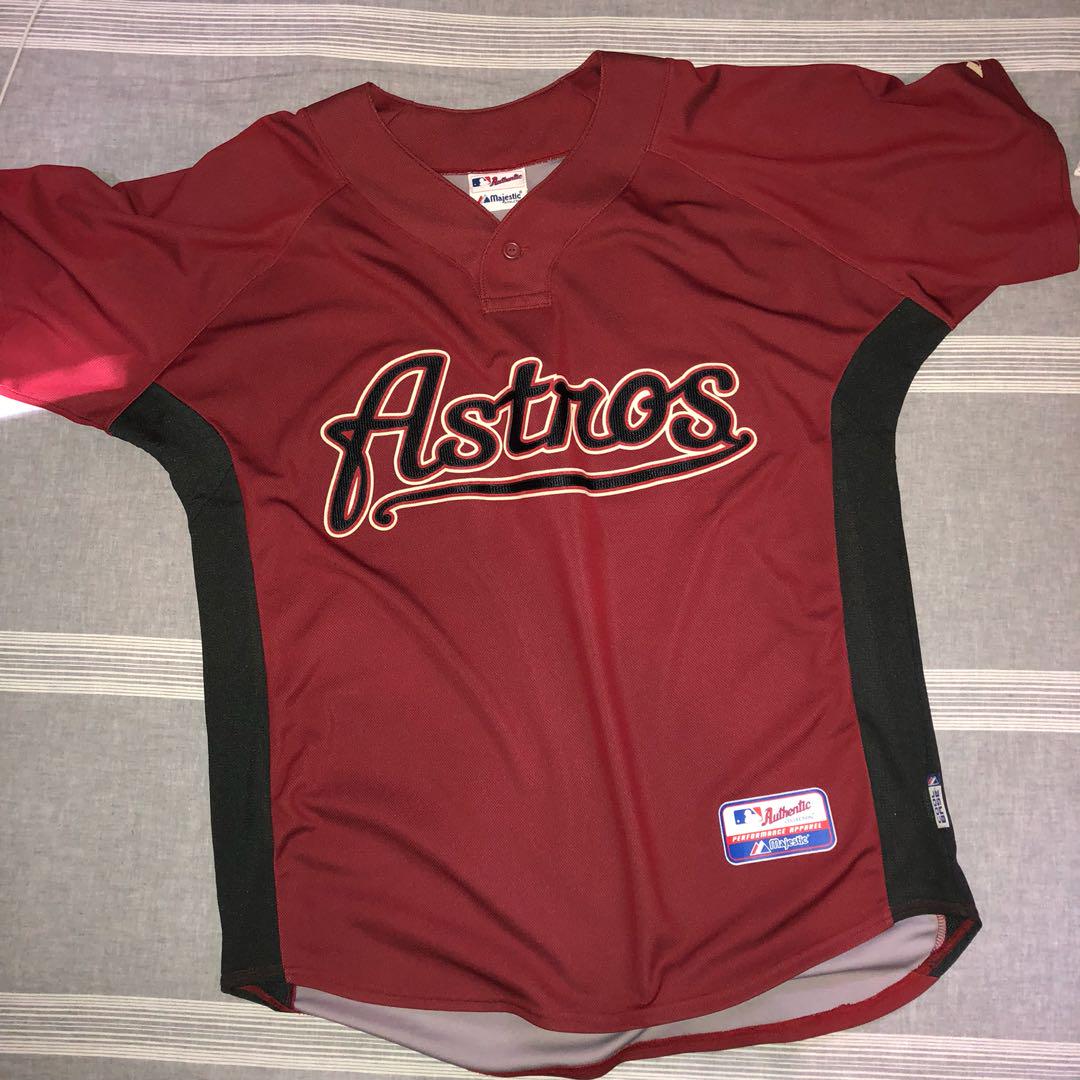 Astros maroon online jersey