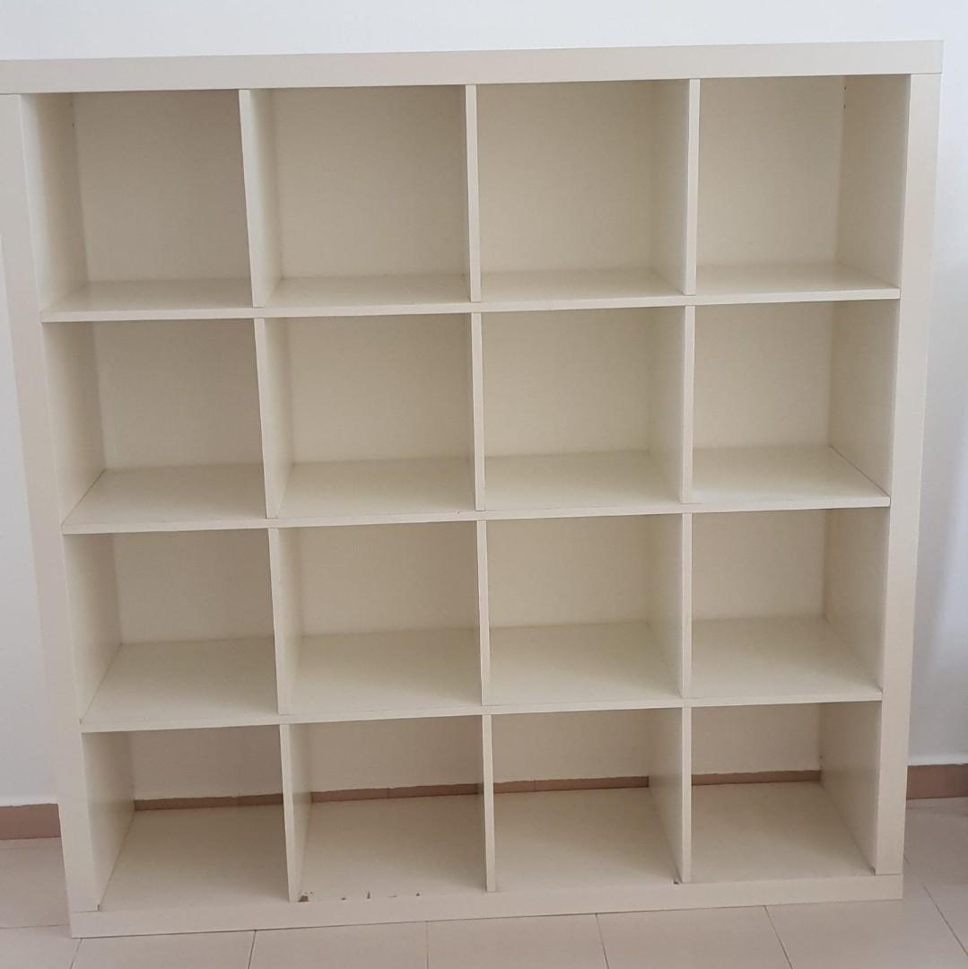 Ikea Kallax Shelf 4x4 Furniture Shelves Drawers On Carousell