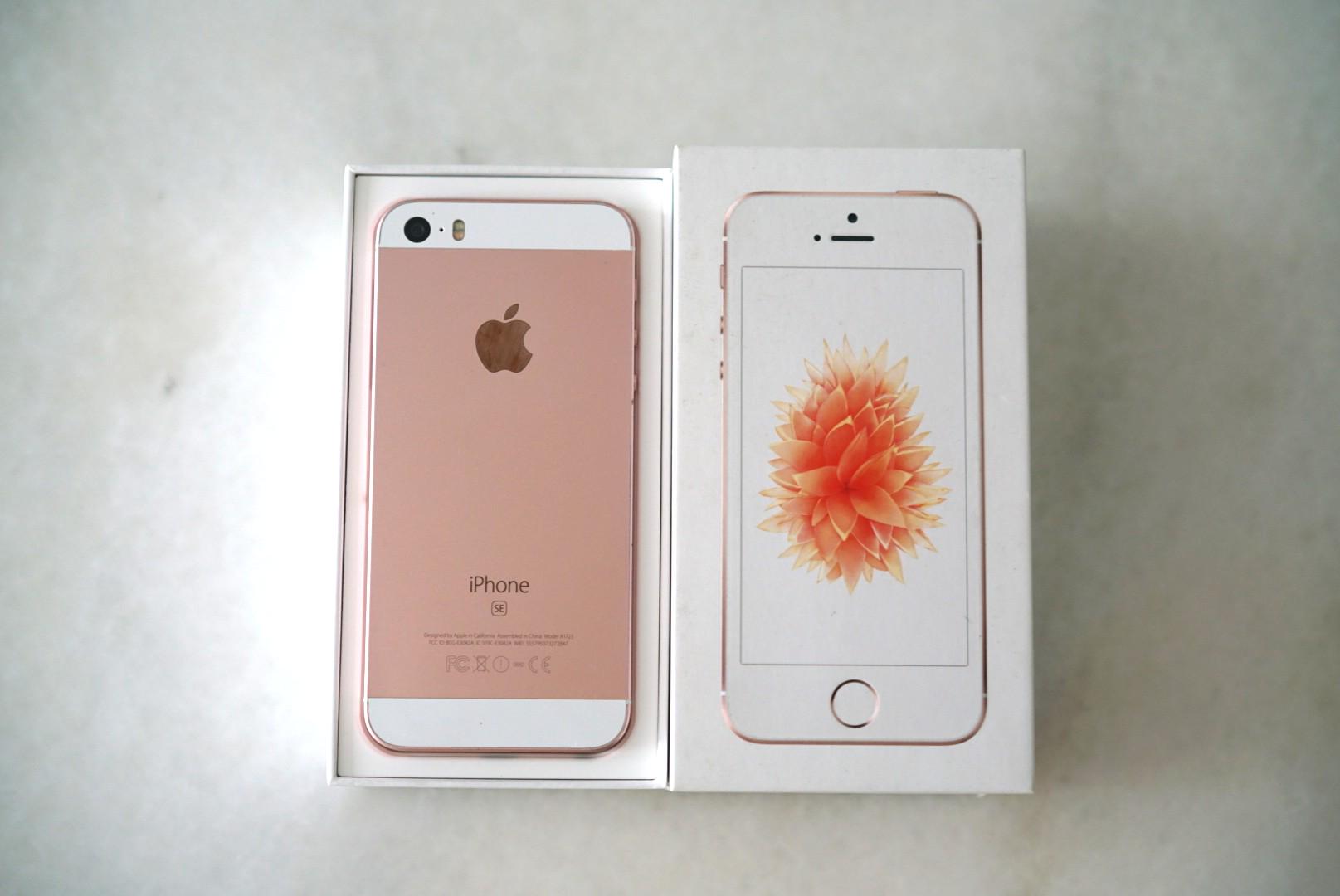 IPhone SE 64GB Rose Gold Mobile Phones Gadgets Mobile Phones