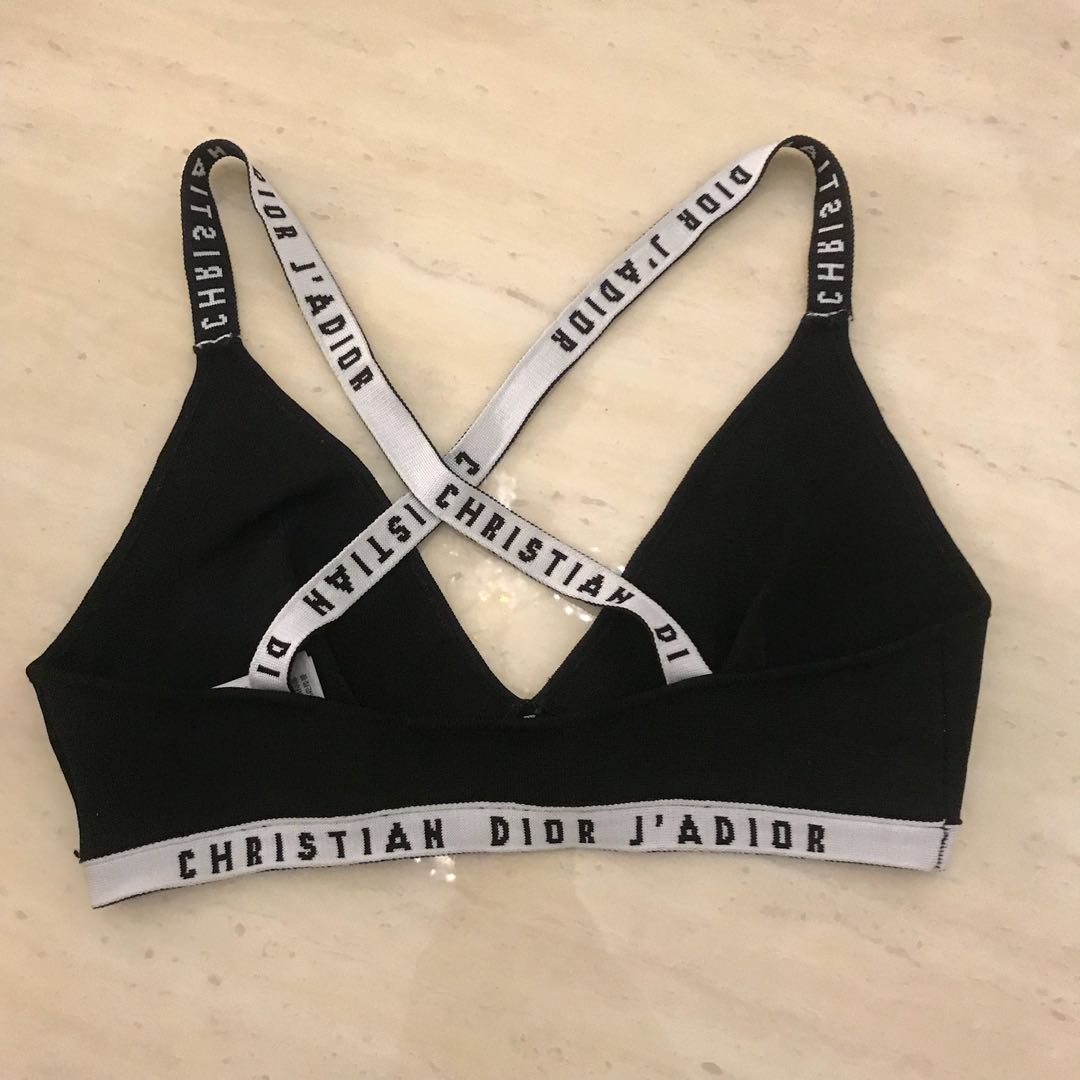 christian dior sports bra