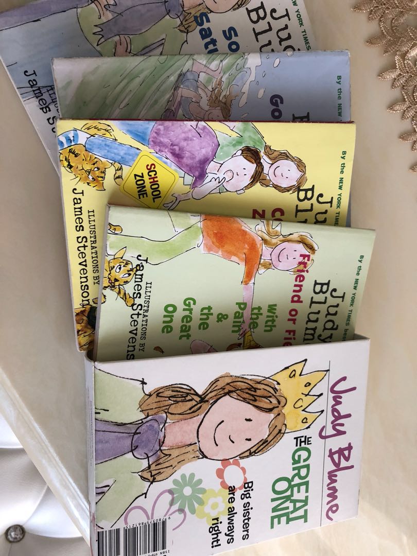Judy Blume Storybook set. 4 books in a set., Hobbies & Toys, Books ...