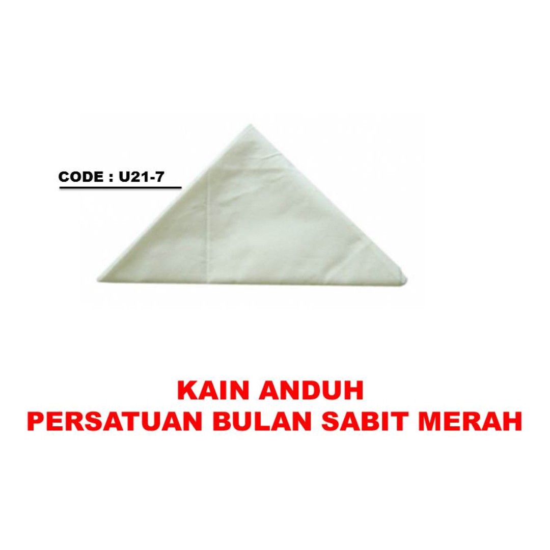 Kain Anduh Persatuan Bulan Sabit Merah Everything Else Others On Carousell