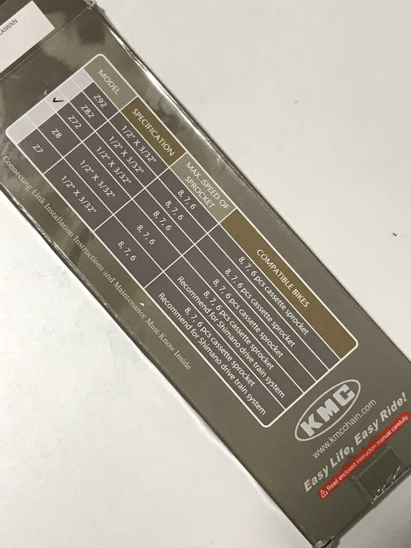 KMC Z72 Bike Chain for 6 8 speed