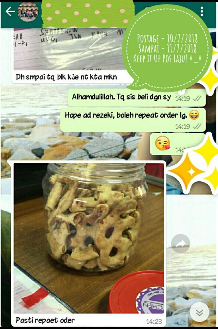 Kuih Cincin Sabah Rangup Crunchy Pack Besar Food Drinks