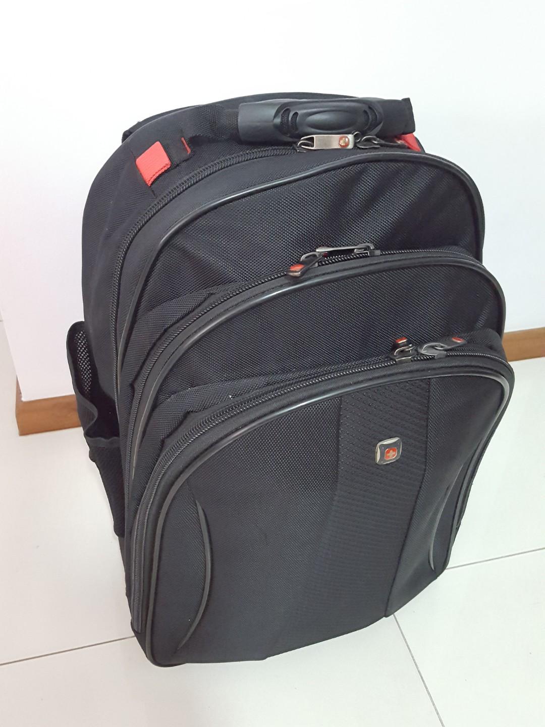 swiss laptop trolley bag