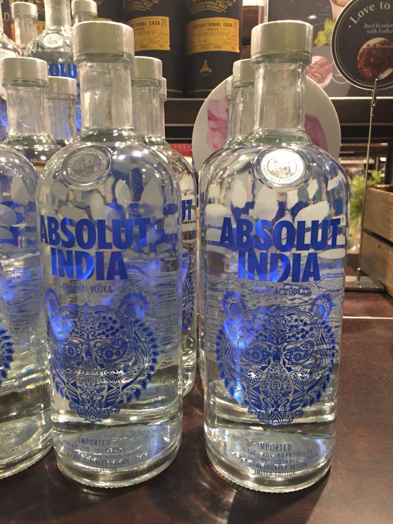 Limited Edition Absolute Vodka Absolute India Food Drinks Beverages On Carousell Открыть страницу «absolute india news» на facebook. carousell