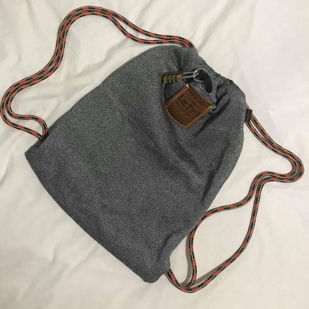 Loctote Flak Sack in Grey Men s Fashion Bags Sling Bags on Carousell