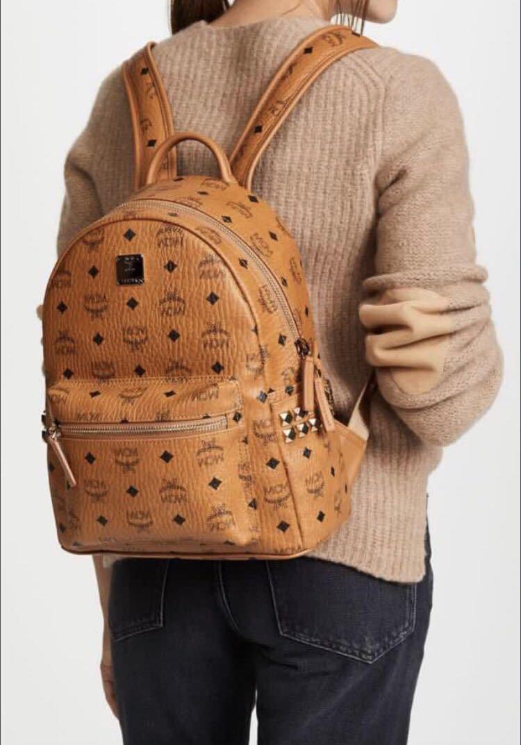 MCM Stark Classic small backpack Luxury Bags Wallets on Carousell