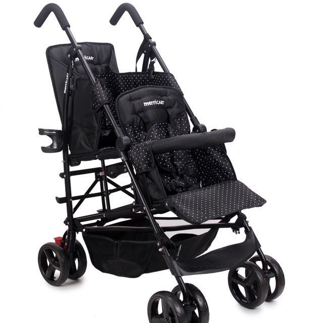 Merricart double hot sale stroller