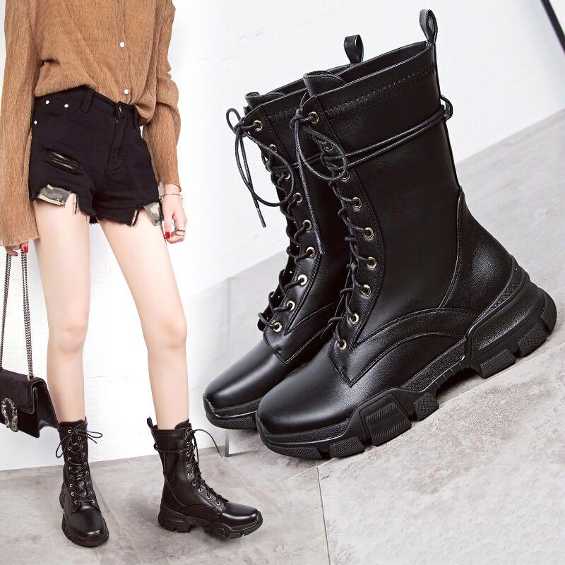 women's fashion motorcycle boots