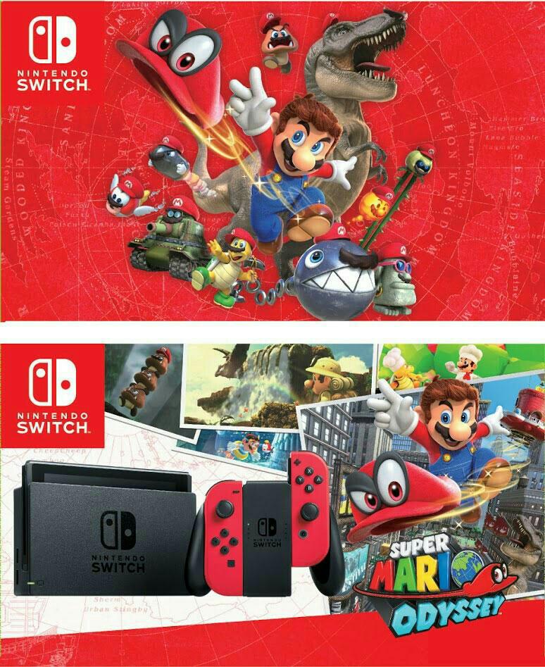 super mario odyssey nintendo switch console