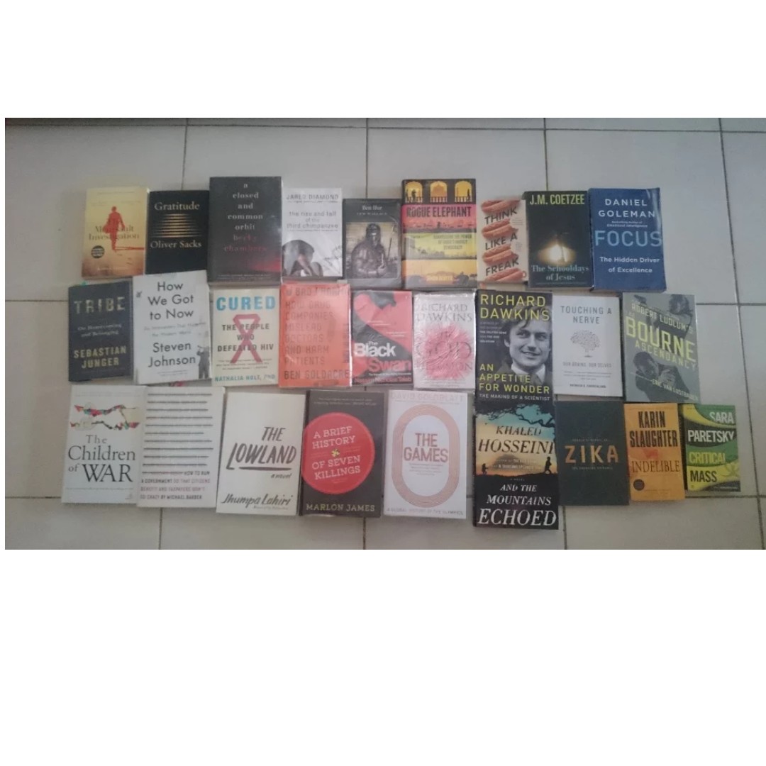 Obral 36 Judul Buku Import Hardcover Dan Softcover Buku Alat Tulis Buku Di Carousell