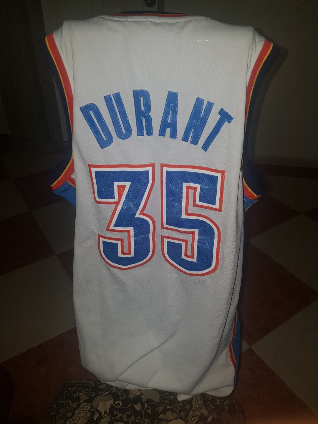 Durant hot sale home jersey