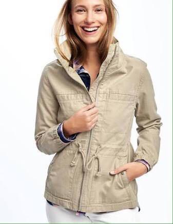 Old Navy Twill Field Jacket Women s Fashion Coats Jackets and