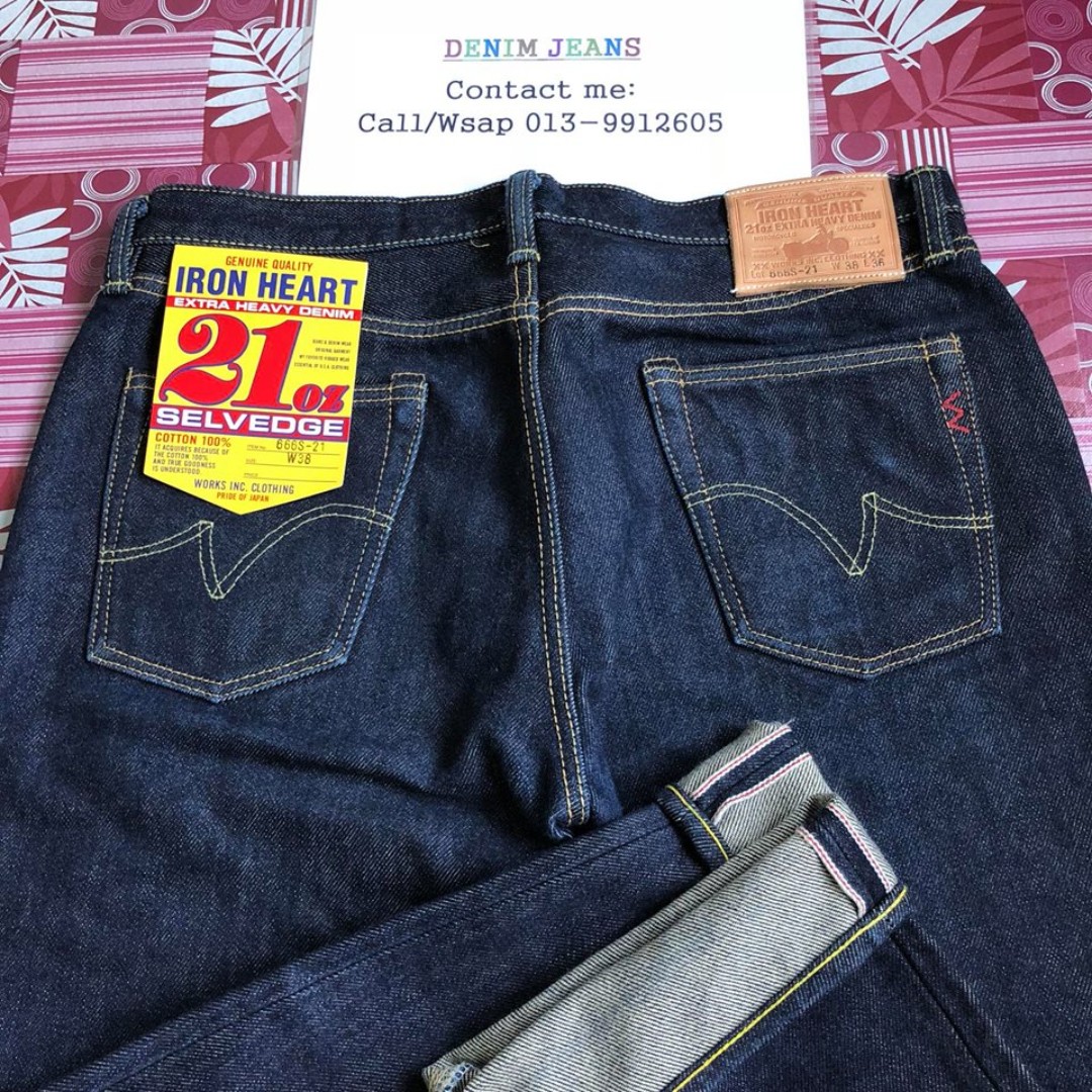 harga iron heart denim