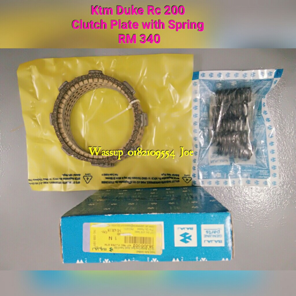 Duke 200 clutch plate price hotsell