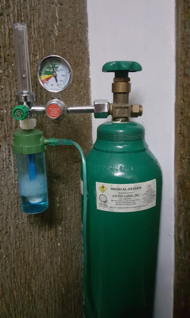 Oxygen Tank 15lbs With Regulator Everything Else Others On Carousell