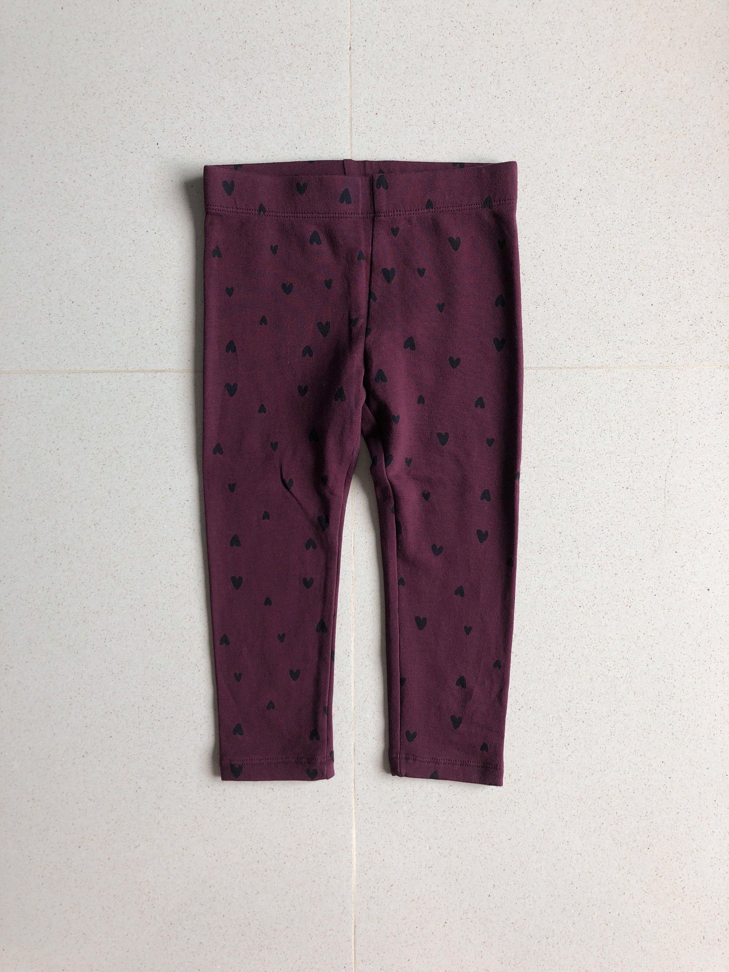 baby girl maroon tights