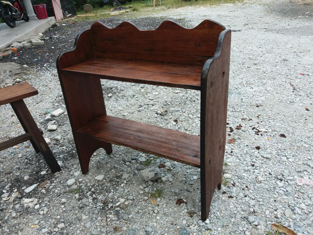 Rak Kasut Antik Antiques Antique Furniture On Carousell