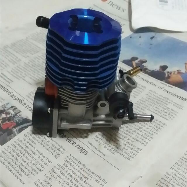 Rc Big Block Engine .28 (4.5cc 2 Stroke Engine), Hobbies & Toys, Toys ...