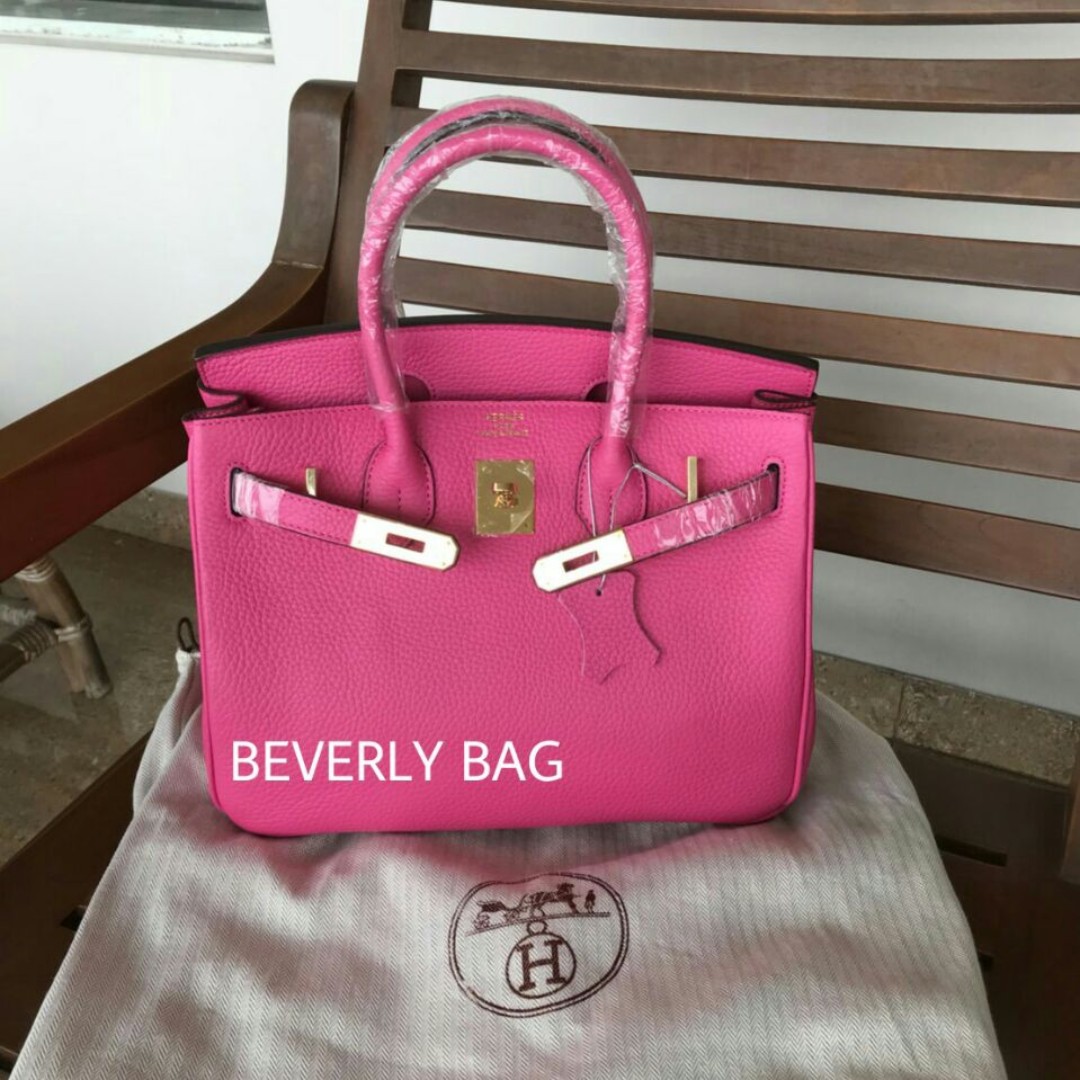 Ready tas Hermes Birkin 30 LEATHER MIRROR pink Olshop Fashion Olshop Wanita di Carousell