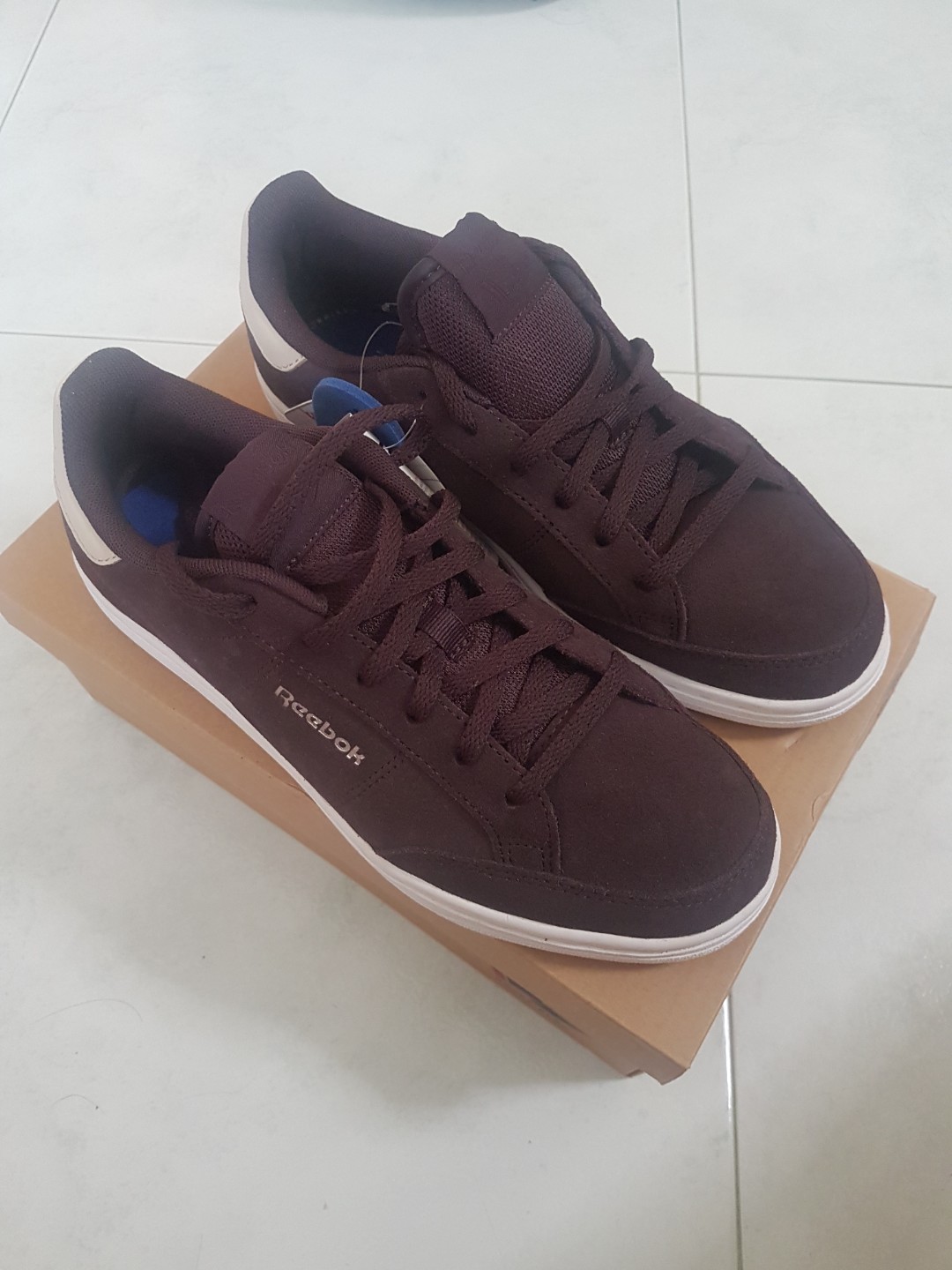 reebok suede sneakers