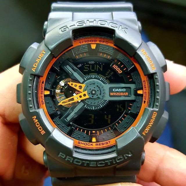 casio g shock ga 110ts manual