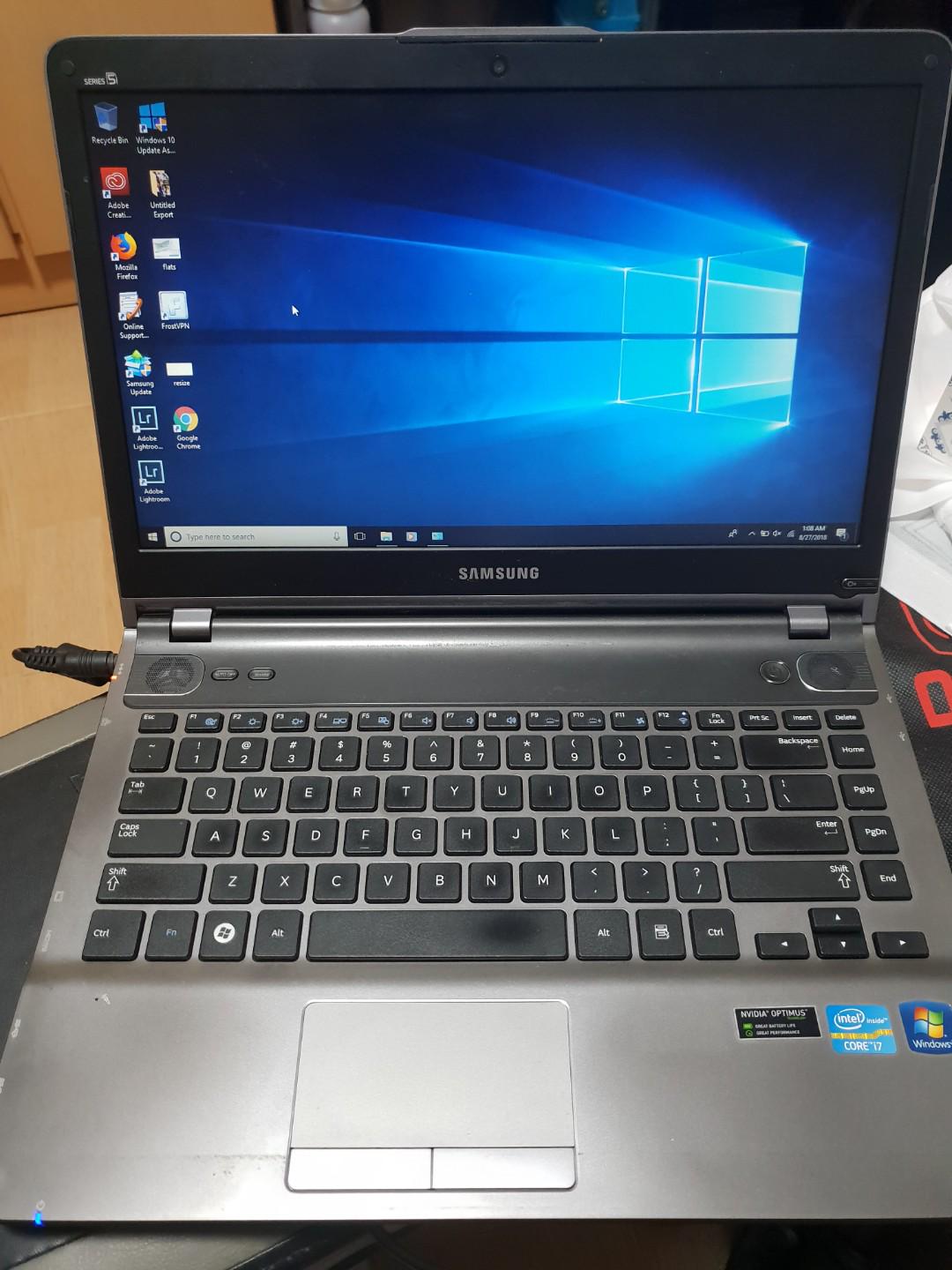 samsung core i7 laptop