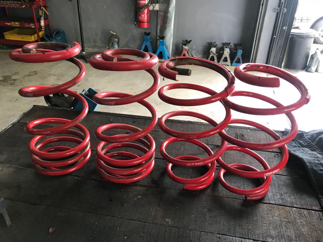 Sport Spring Toyota Vios 2nd model, Auto Accessories on Carousell